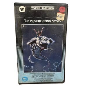 Vintage 1984 The NeverEnding Story Betamax Beta Hi-Fi Tape Warner Home Video